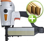 TJEP Klammergerät PQZ-64 - Inklusive 10.000 Stück Klammern M2/63 mm TJEP Klammergerät PQZ-64 - Inklusive 10.000 Stück Klammern M2/63 mm