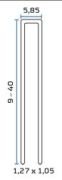 Klammer 90/15 NK Schachtel = 6.000 Stck